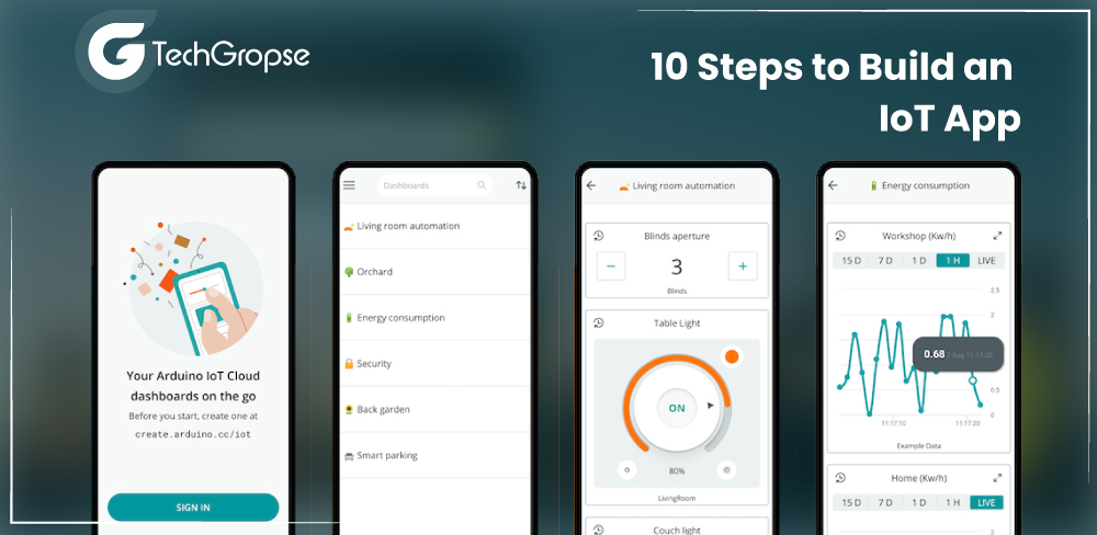 10 Steps to Build an IoT App